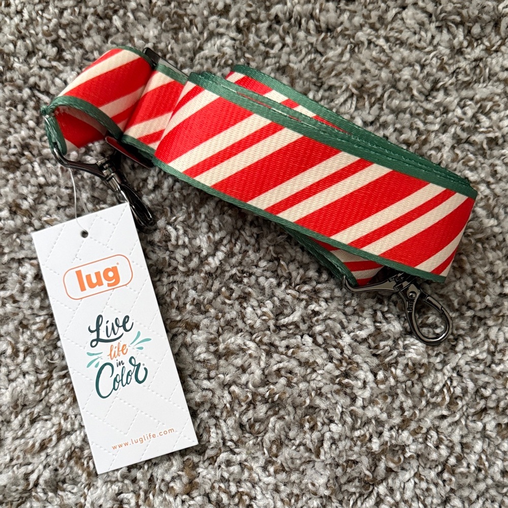 Lug Holiday Stripe Bag Strap